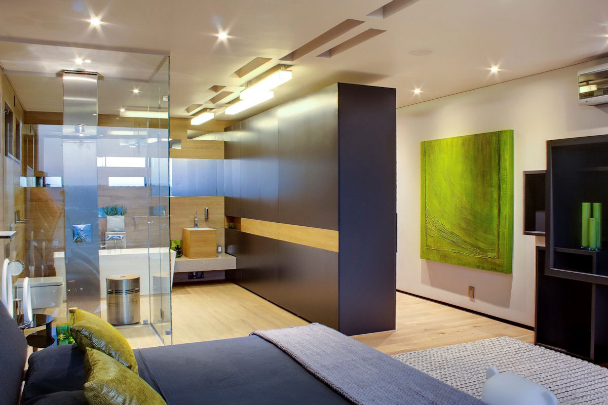 A Sophisticated and Warm Home with Unique and Stunning Views in Pretoria, South Africa by Nico van der Meulen Architects (6)