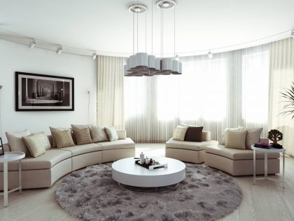 A Spacious, Comfortable and Practical Apartment in Yerevan, Armenia