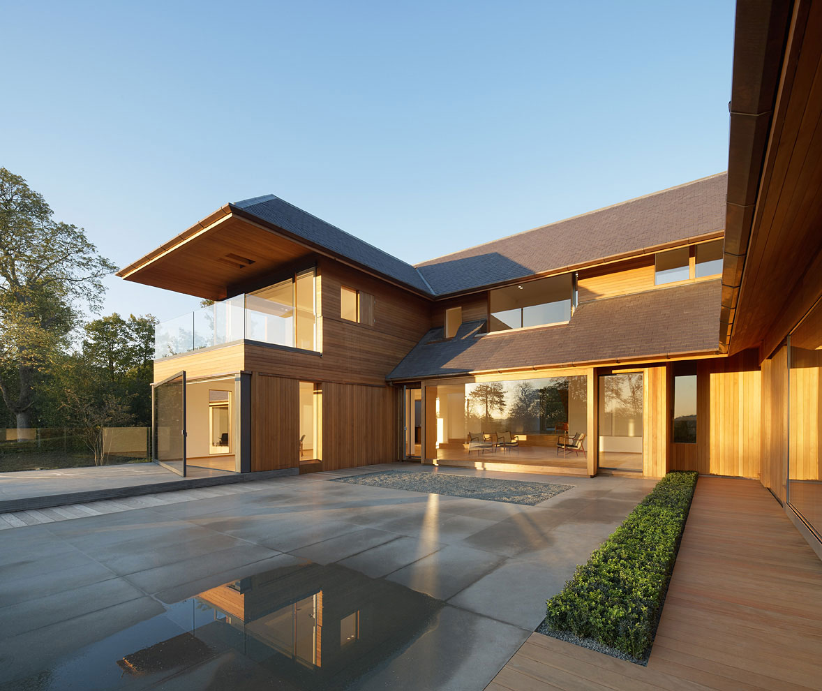 A Spacious Contemporary Home with Airy Interior and Vast Gardens in London by Hufton + Crow (1)