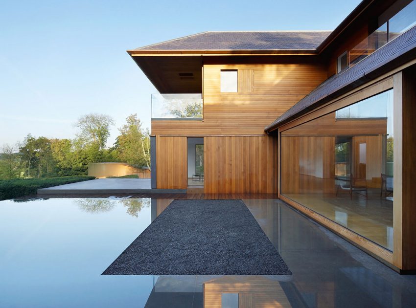 A Spacious Contemporary Home with Airy Interior and Vast Gardens in London by Hufton + Crow (2)