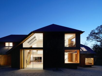 A Spacious Contemporary Home with Airy Interior and Vast Gardens in London by Hufton + Crow (23)