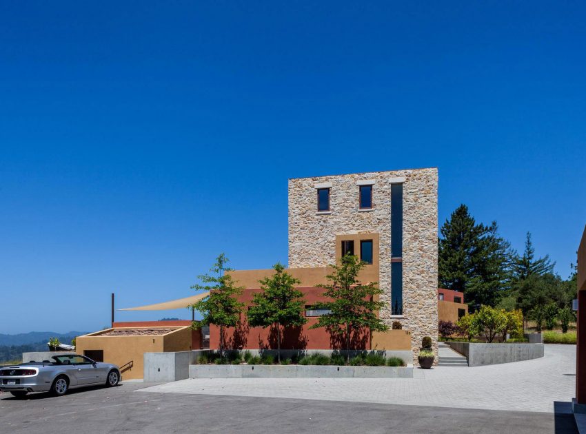 A Spacious Modern Country House with Spectacular Views in Monterrey Bay by AA Studio (10)