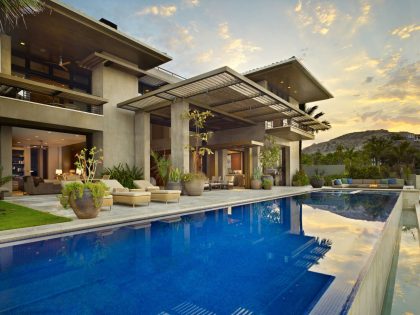 A Spacious Modern Home Influenced by Sophisticated and Beautiful Interiors in Cabo San Lucas by Olson Kundig Architects (1)