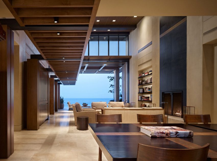 A Spacious Modern Home Influenced by Sophisticated and Beautiful Interiors in Cabo San Lucas by Olson Kundig Architects (12)