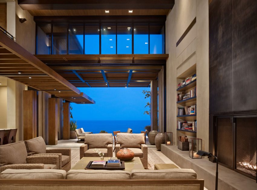 A Spacious Modern Home Influenced by Sophisticated and Beautiful Interiors in Cabo San Lucas by Olson Kundig Architects (17)