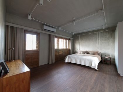 A Spacious Modern Penthouse Apartment for a Young Family in Taiwan by PMK+designers (12)