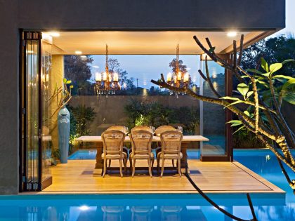 A Spacious Modern Retreat Surrounded by Gardens and Swimming Pool in Khandala, India by Abraham John ARCHITECTS (15)