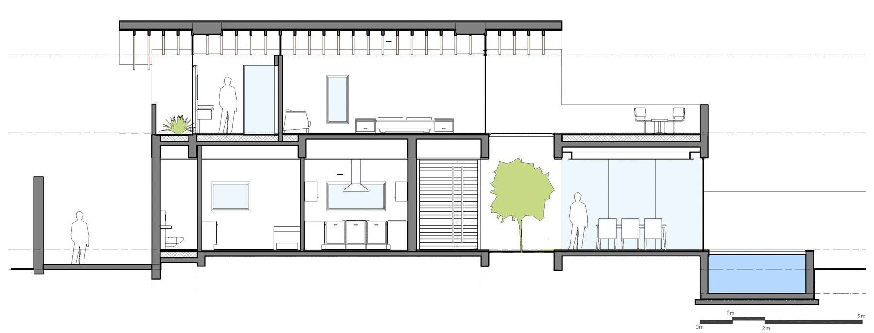 A Spacious Modern Retreat Surrounded by Gardens and Swimming Pool in Khandala, India by Abraham John ARCHITECTS (24)
