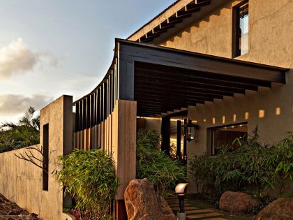 A Spacious Modern Retreat Surrounded by Gardens and Swimming Pool in Khandala, India by Abraham John ARCHITECTS (3)