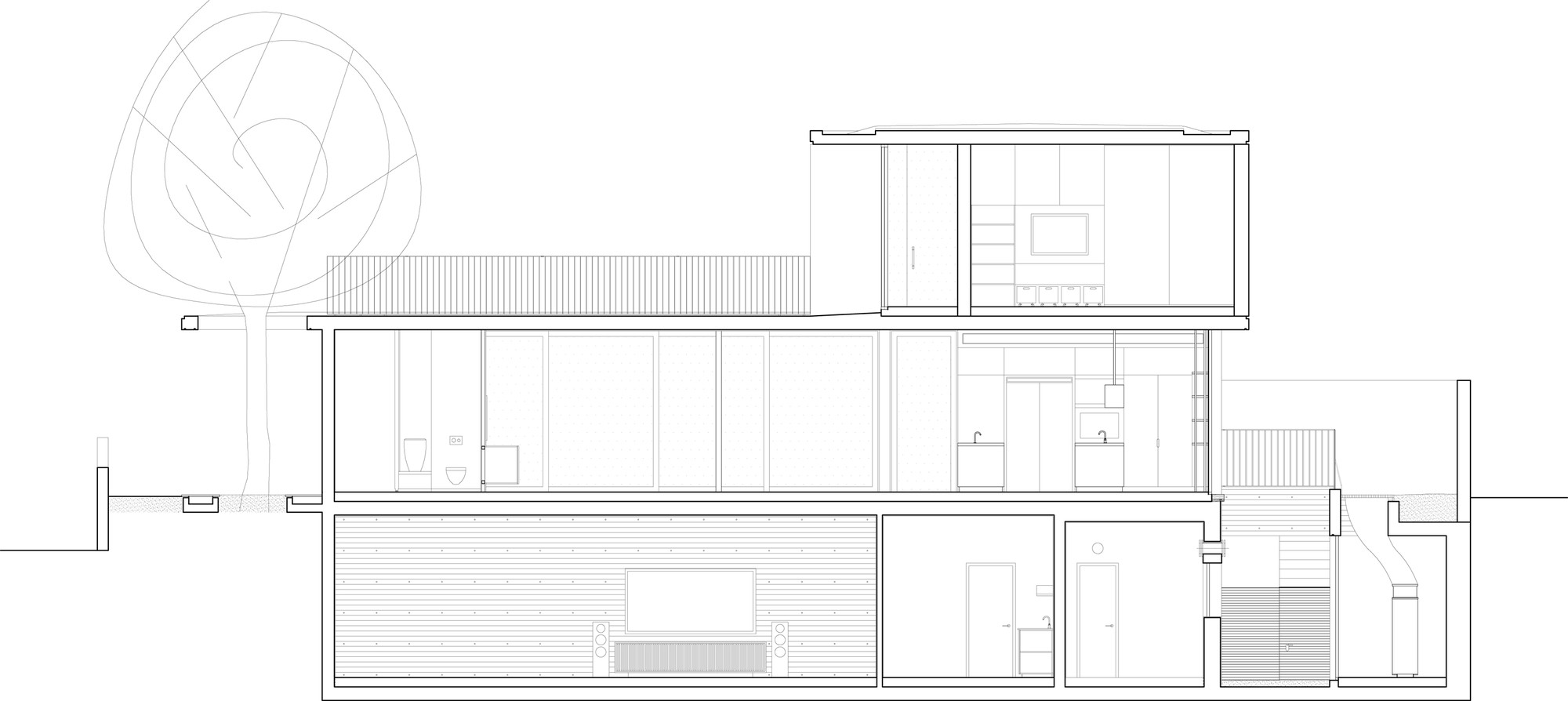 A Spacious and Comfortable Contemporary House with Pool in Tel Aviv, Israel by Weinstein Vaadia Architects (16)