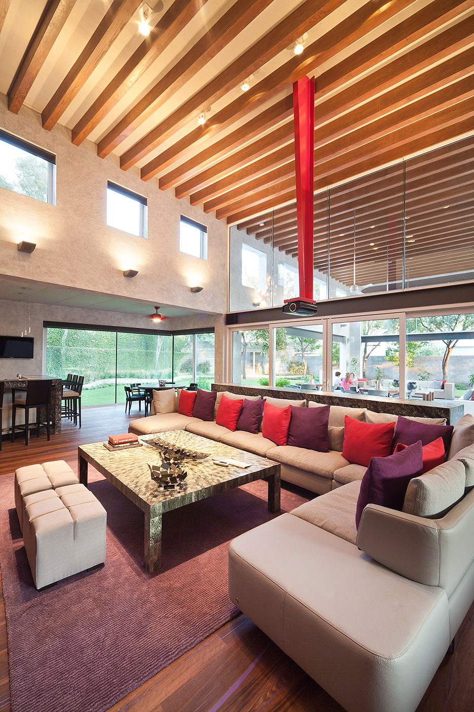 A Spacious and Luminous Modern Home Surrounded by Stunning Gardens in San Pedro Garza Garcia by Arq. Bernardo Hinojosa (14)