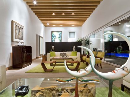 A Spacious and Luminous Modern Home Surrounded by Stunning Gardens in San Pedro Garza Garcia by Arq. Bernardo Hinojosa (27)