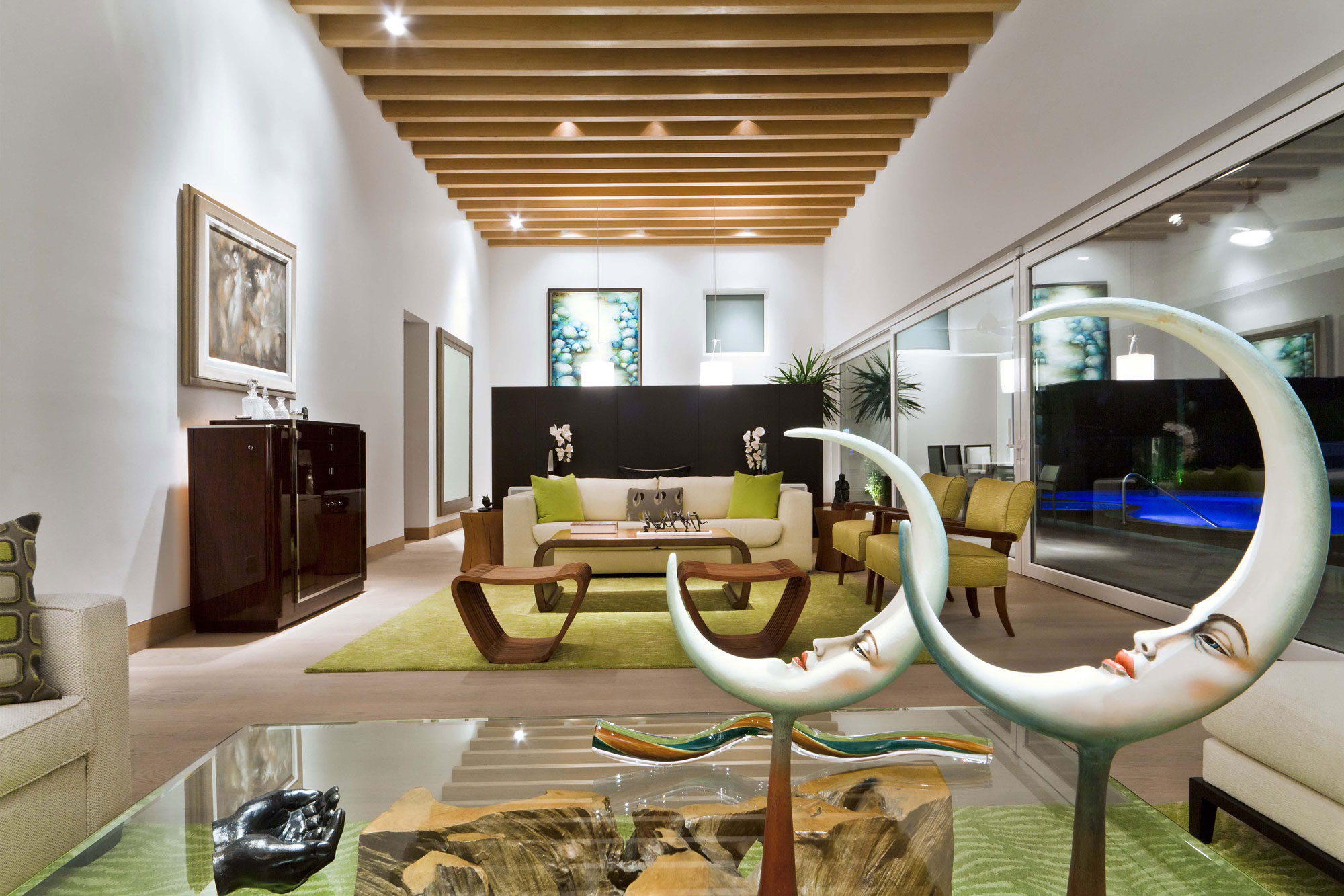 A Spacious and Luminous Modern Home Surrounded by Stunning Gardens in San Pedro Garza Garcia by Arq. Bernardo Hinojosa (27)