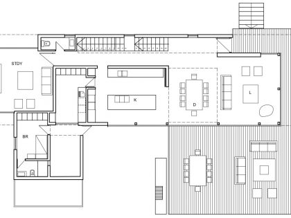 A Spacious and Warm Modern Home Embraced by a Forest of Pines in Zapallar by Raimundo Anguita (11)