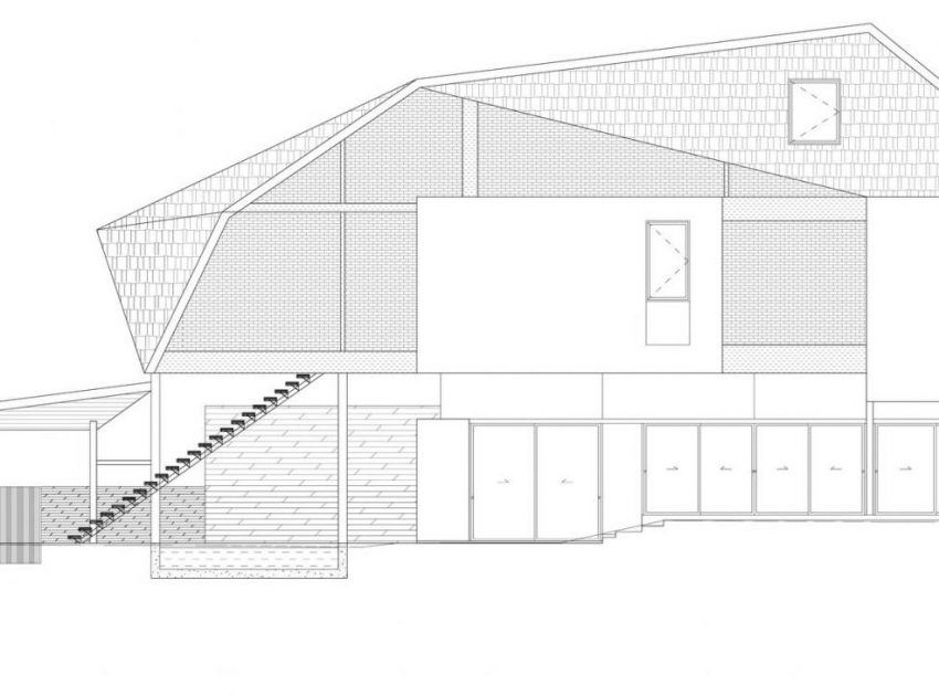 A Spacious and Warm Semi-Detached House with Angular Pitched Canopy in Singapore by A D Lab (23)