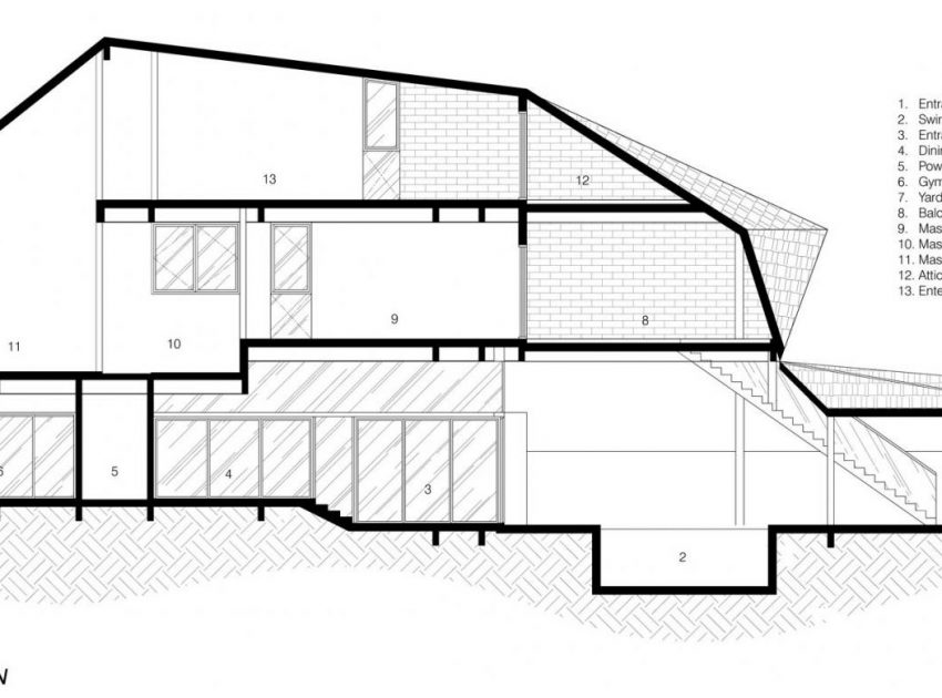 A Spacious and Warm Semi-Detached House with Angular Pitched Canopy in Singapore by A D Lab (24)