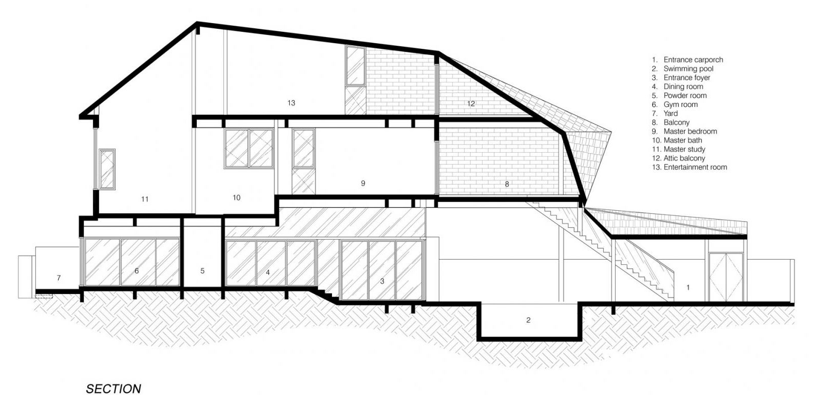 A Spacious and Warm Semi-Detached House with Angular Pitched Canopy in Singapore by A D Lab (24)