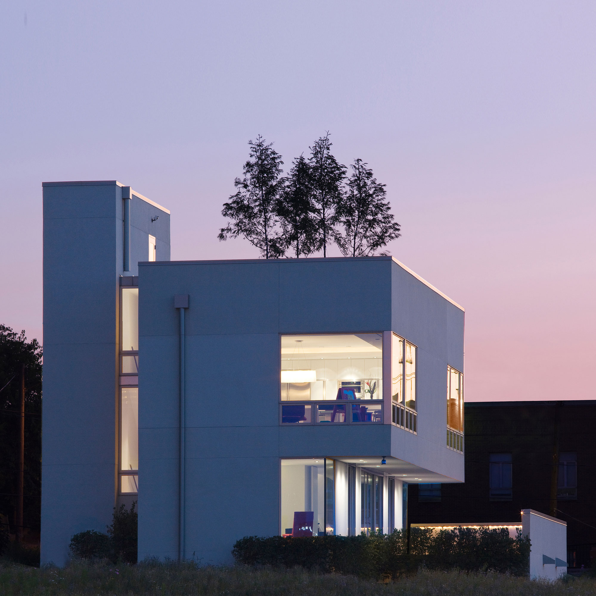 A Spectacular Ultra Modern Home with Breathtaking Views in Cleveland, Ohio by Robert Maschke Architects (14)