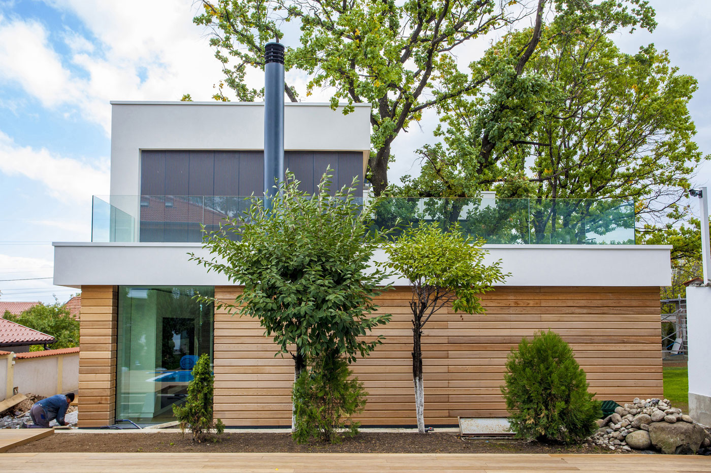 A Spectacular and Spacious Modern House with Clear Glass Walls in Sofia by OBIA (3)