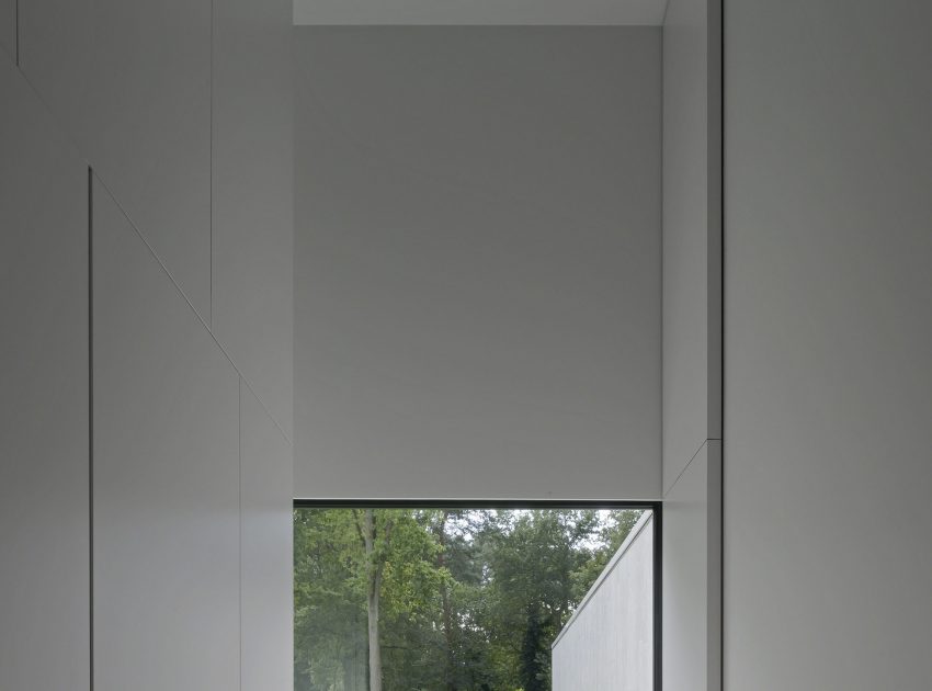 A Splendid Modern House with Minimalist Interior Accents in Flanders, Belgium by CUBYC architects bvba (13)