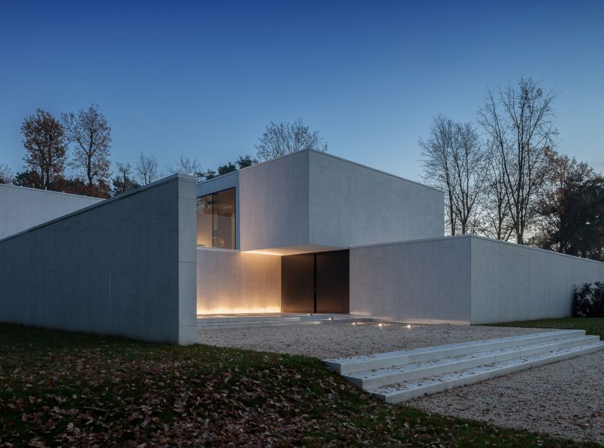 A Splendid Modern House with Minimalist Interior Accents in Flanders, Belgium by CUBYC architects bvba (23)