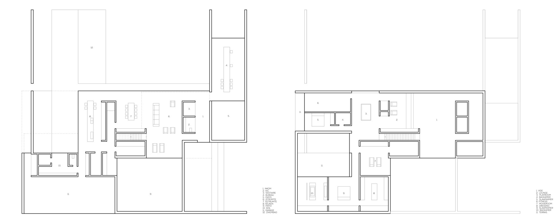 A Splendid Modern House with Minimalist Interior Accents in Flanders, Belgium by CUBYC architects bvba (26)