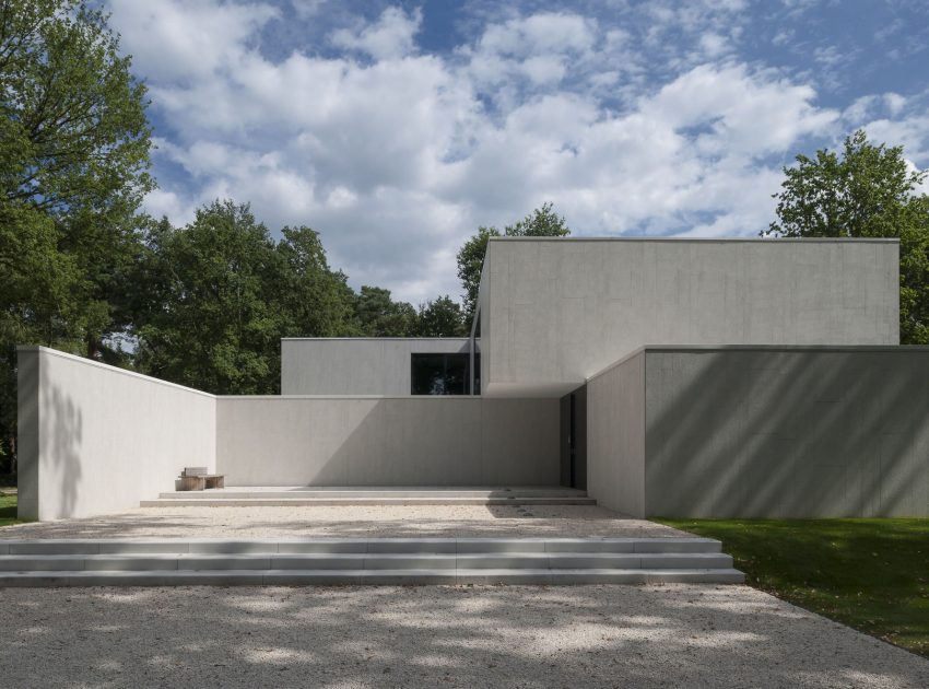 A Splendid Modern House with Minimalist Interior Accents in Flanders, Belgium by CUBYC architects bvba (9)