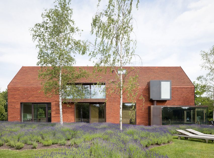 A Striking Minimalist Home Supported by Natural Light and Splendid Views in Balen, Belgium by Pascal François Architects (1)