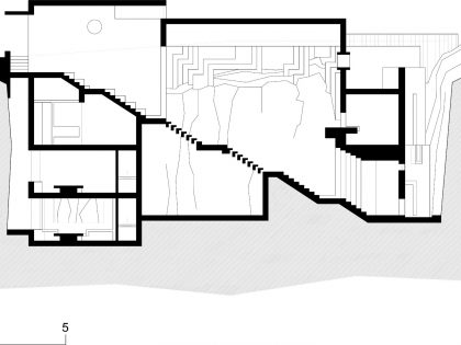A Striking Modern Beach House on the Rocky Terrain in Lima, Peru by Longhi Architects (29)