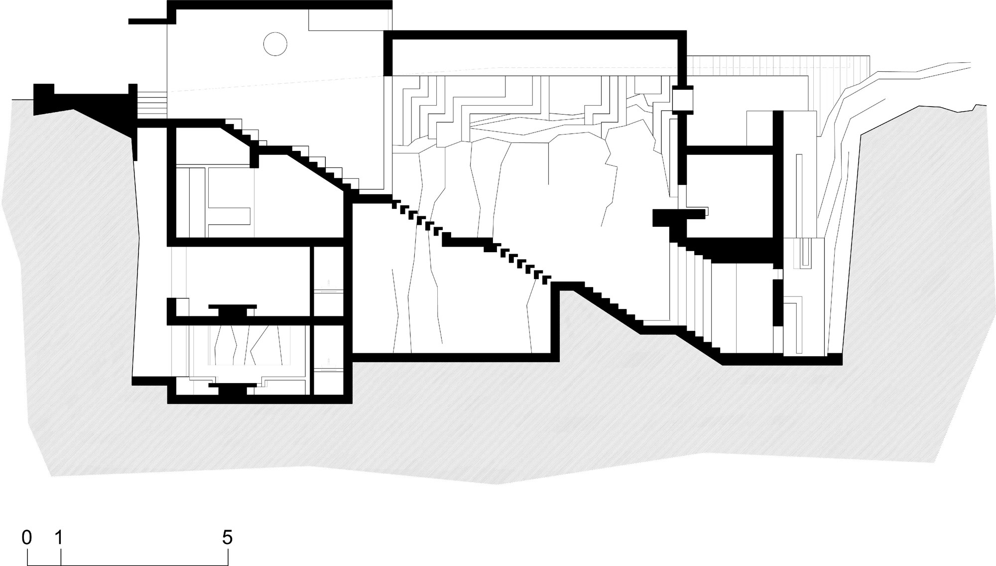A Striking Modern Beach House on the Rocky Terrain in Lima, Peru by Longhi Architects (29)