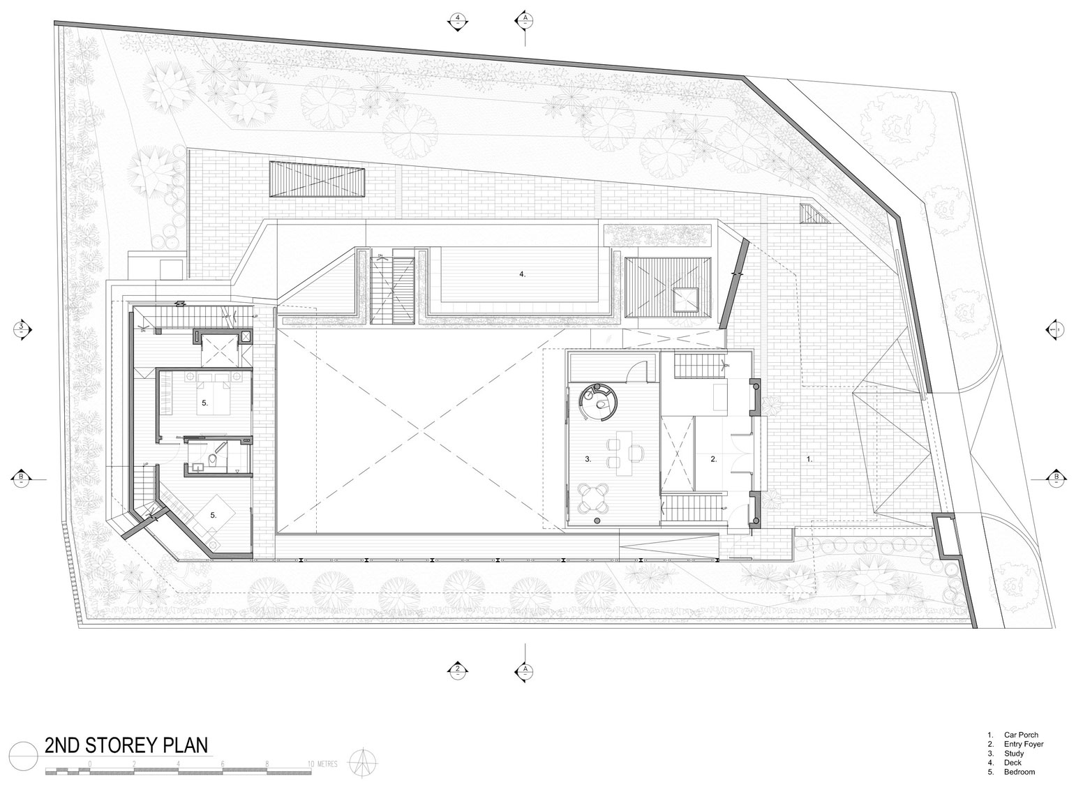 A Stunning Contemporary Bungalow Built on a Sloping Landscape in Singapore by A D Lab (24)