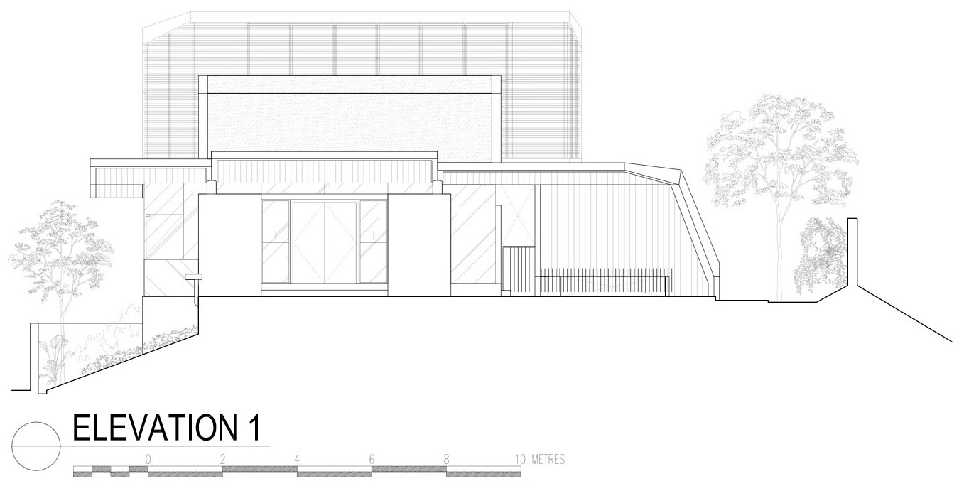 A Stunning Contemporary Bungalow Built on a Sloping Landscape in Singapore by A D Lab (26)