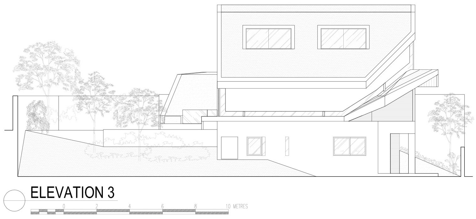 A Stunning Contemporary Bungalow Built on a Sloping Landscape in Singapore by A D Lab (28)