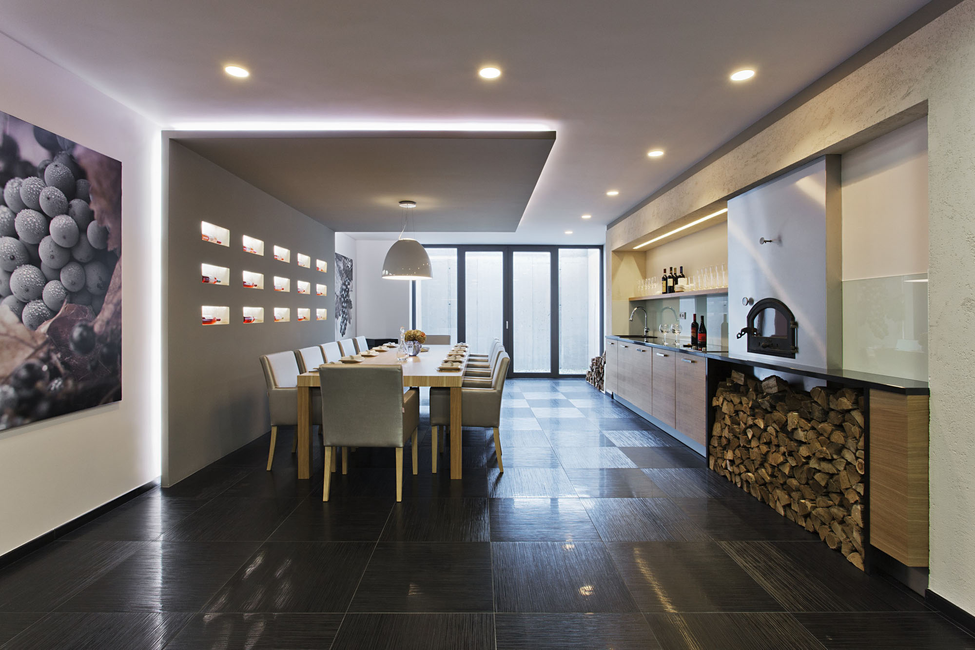 A Stunning Contemporary Home with Asymmetrical Facade and Unique Look in Budapest, Hungary by Sandor Duzs and Architema (39)