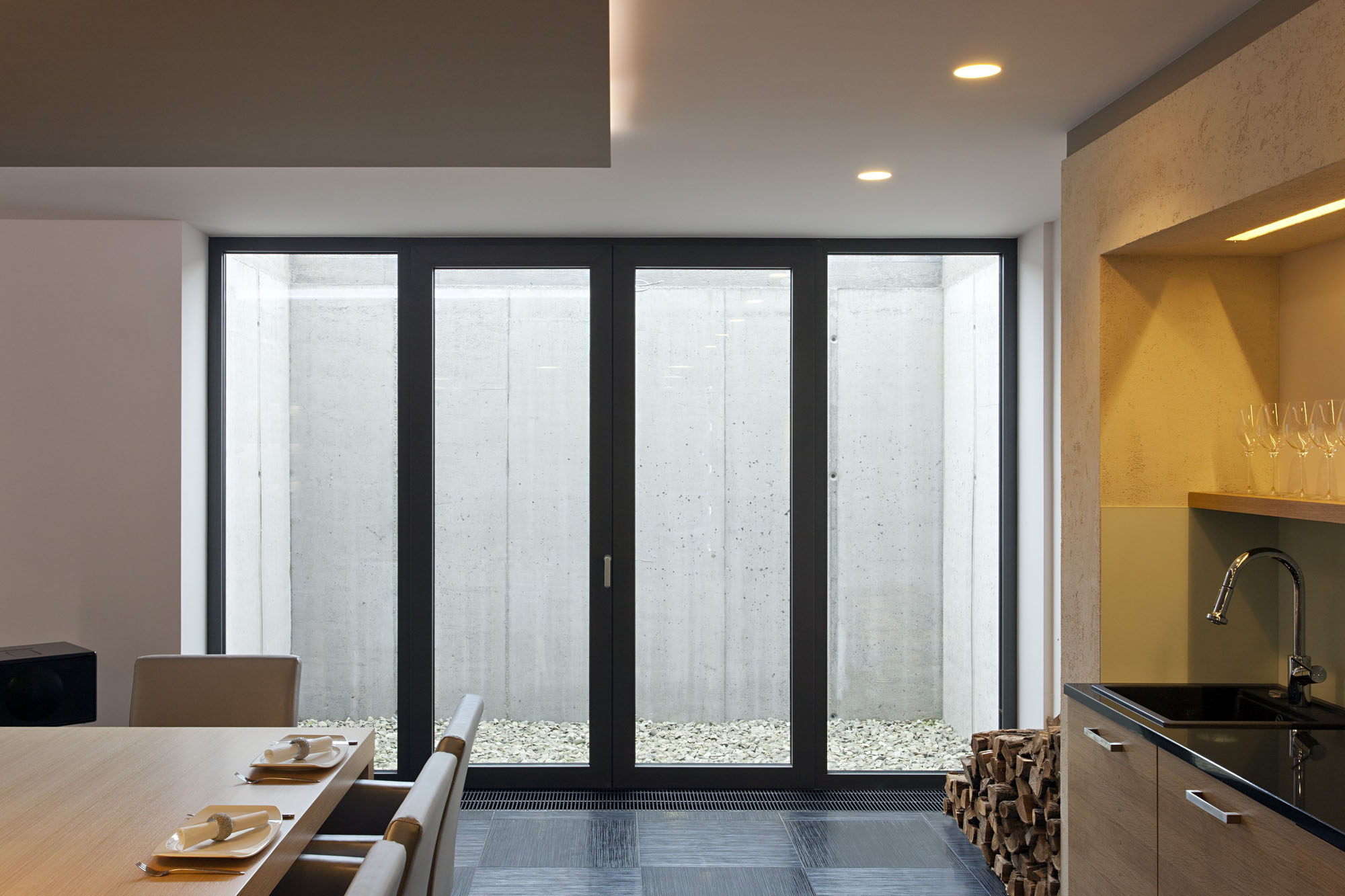 A Stunning Contemporary Home with Asymmetrical Facade and Unique Look in Budapest, Hungary by Sandor Duzs and Architema (40)