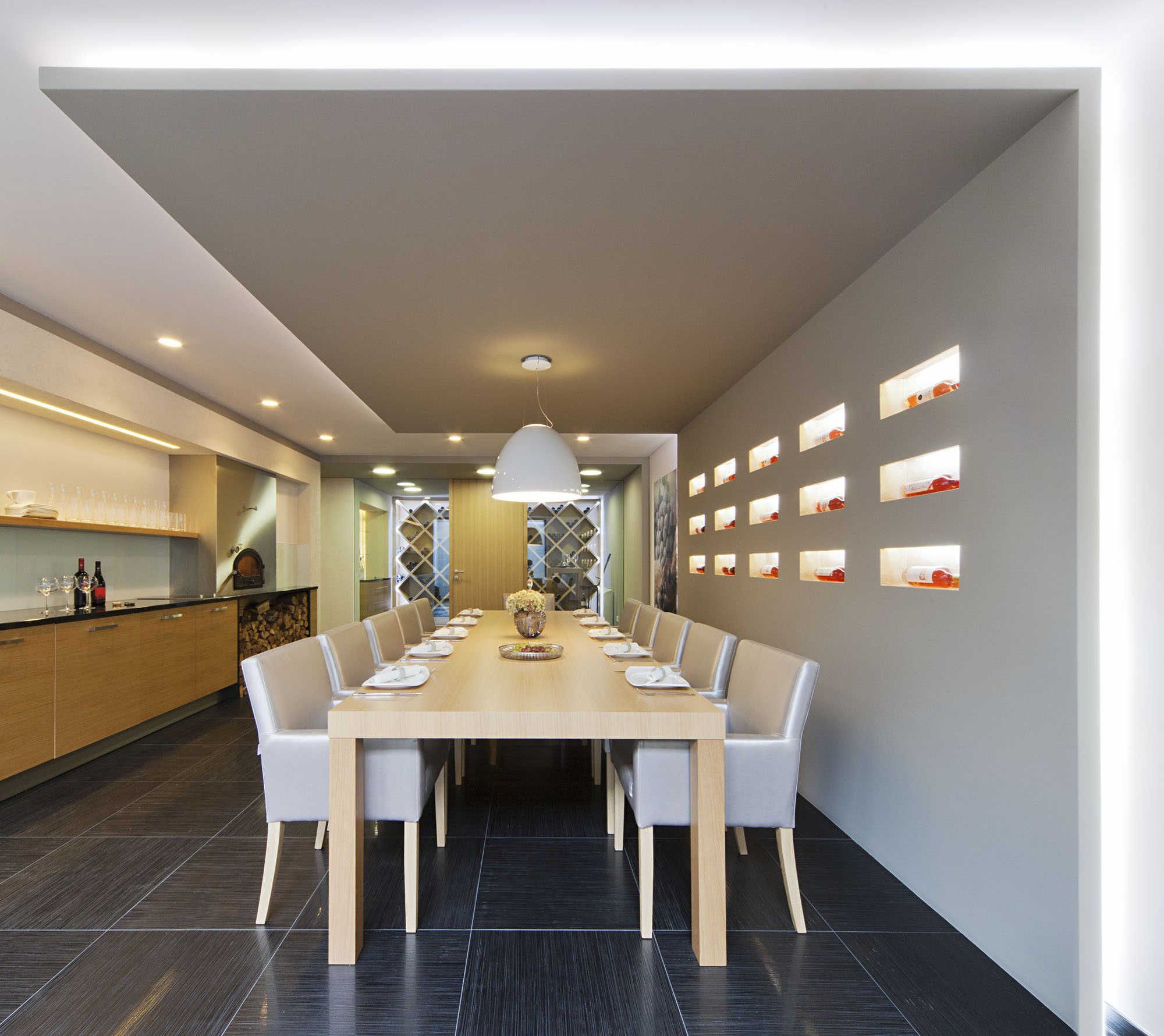 A Stunning Contemporary Home with Asymmetrical Facade and Unique Look in Budapest, Hungary by Sandor Duzs and Architema (41)