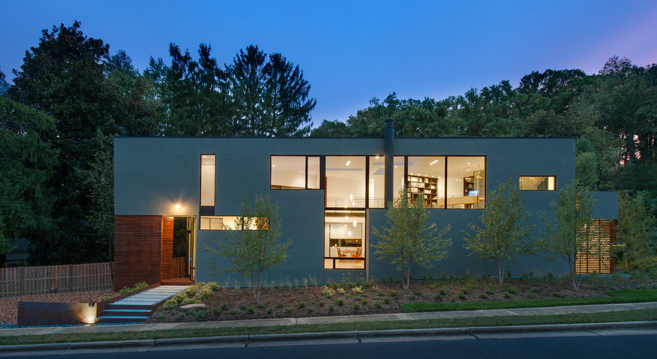 A Stunning Contemporary Home with Stylish Industrial Interiors in Alexandria by Robert M. Gurney Architect (14)