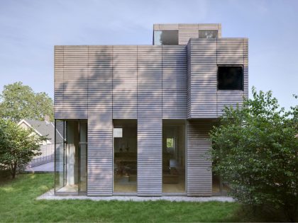 A Stunning Contemporary Townhouse with Exquisite and Elegant Interiors in Cleveland, Ohio by Bucchieri Architects (1)