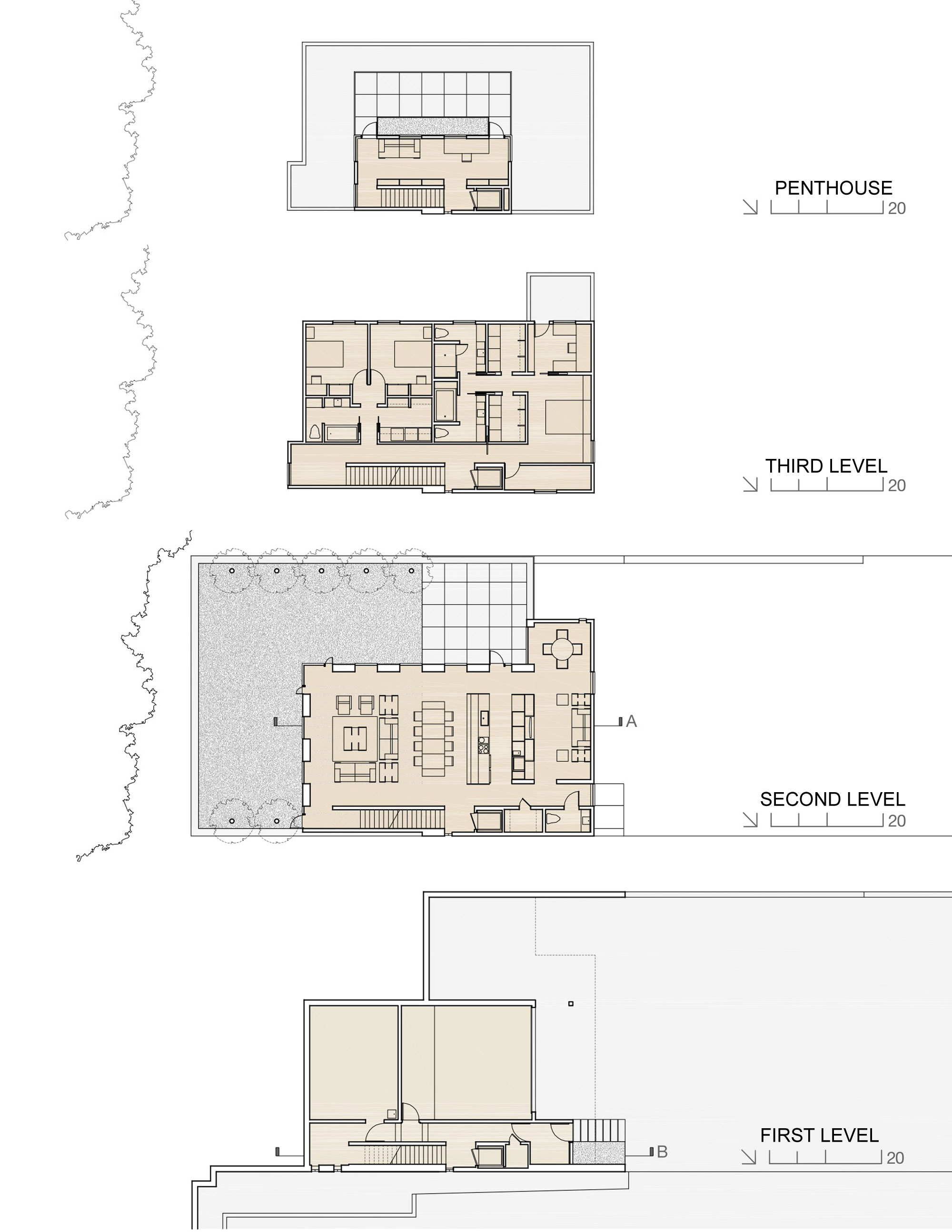 A Stunning Contemporary Townhouse with Exquisite and Elegant Interiors in Cleveland, Ohio by Bucchieri Architects (16)