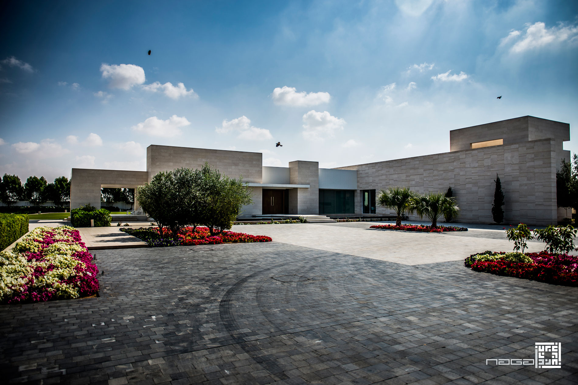 A Stunning Contemporary Villa with Amazing Panoramic Views in Dubai by NAGA Architects (1)