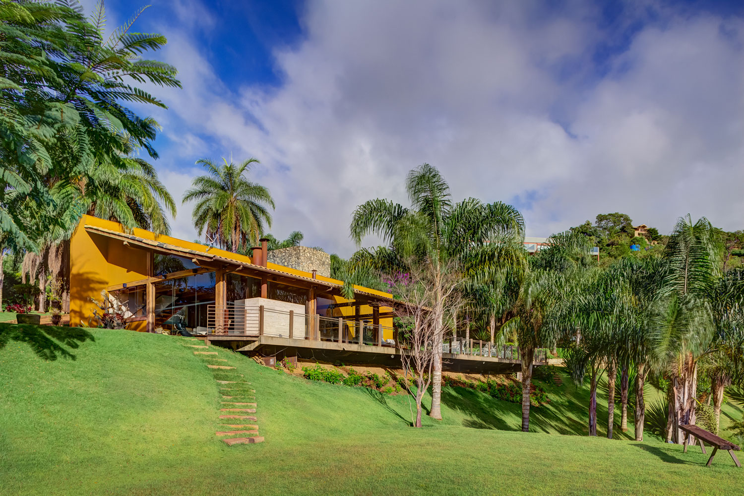 A Stunning Country Contemporary Home with Elegant Interior Atmosphere in São Sebastião by Ana Cristina Faria & Maria Flávia Melo (1)