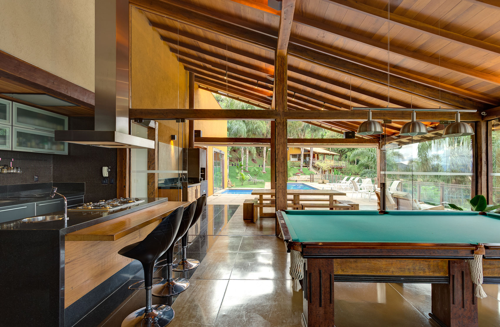 A Stunning Country Contemporary Home with Elegant Interior Atmosphere in São Sebastião by Ana Cristina Faria & Maria Flávia Melo (11)