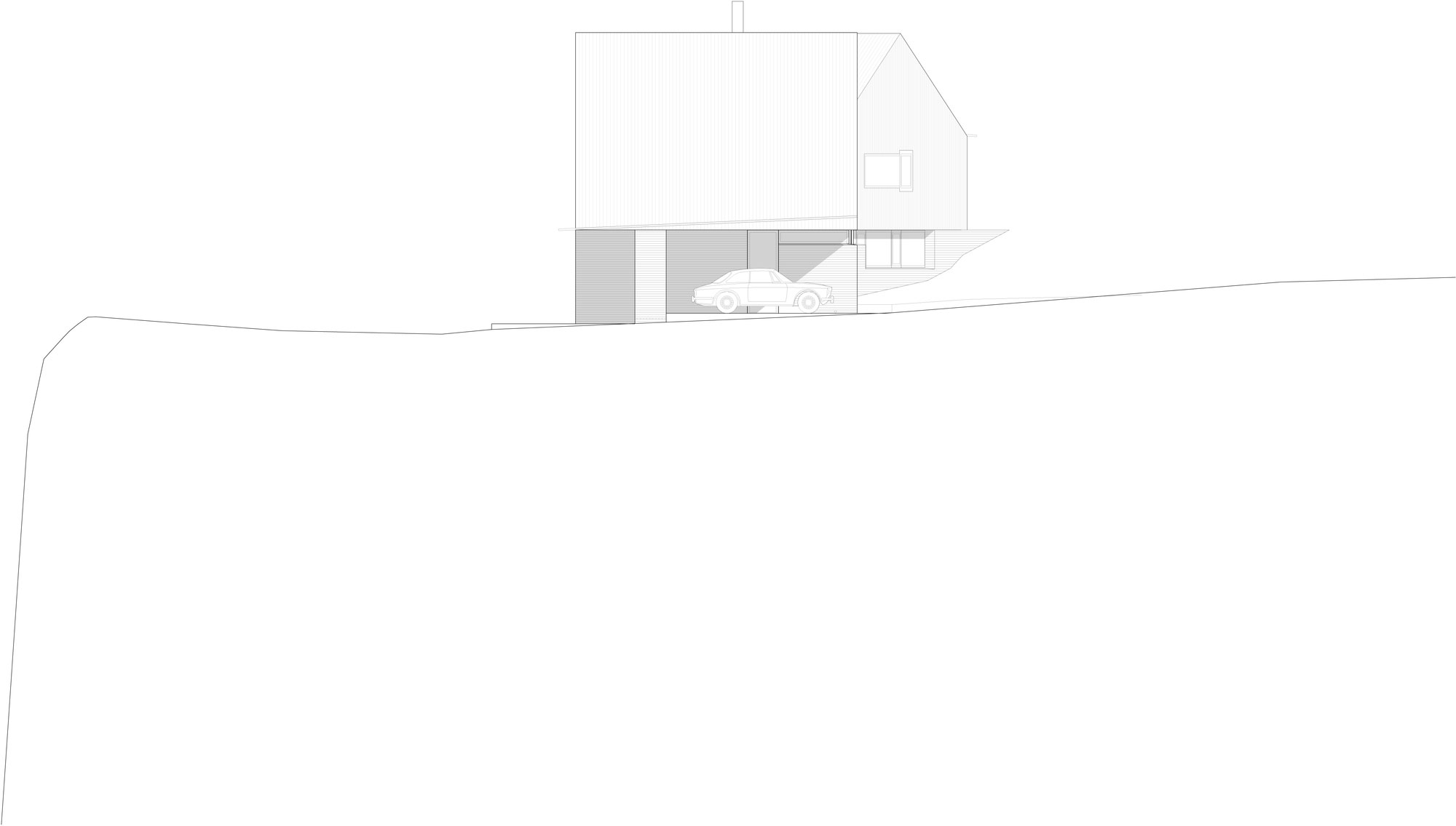 A Stunning Double-Gabled House Surrounded by Lush Natural Landscape in Holmestrand, Norway by Schjelderup Trondahl Architects AS (22)