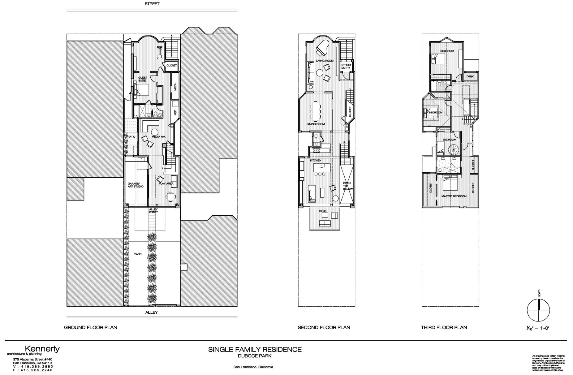 A Stunning House with Two Faces Made of Recycled Plastic and Massive Glass Walls in San Francisco by Kennerly Architecture & Planning (16)
