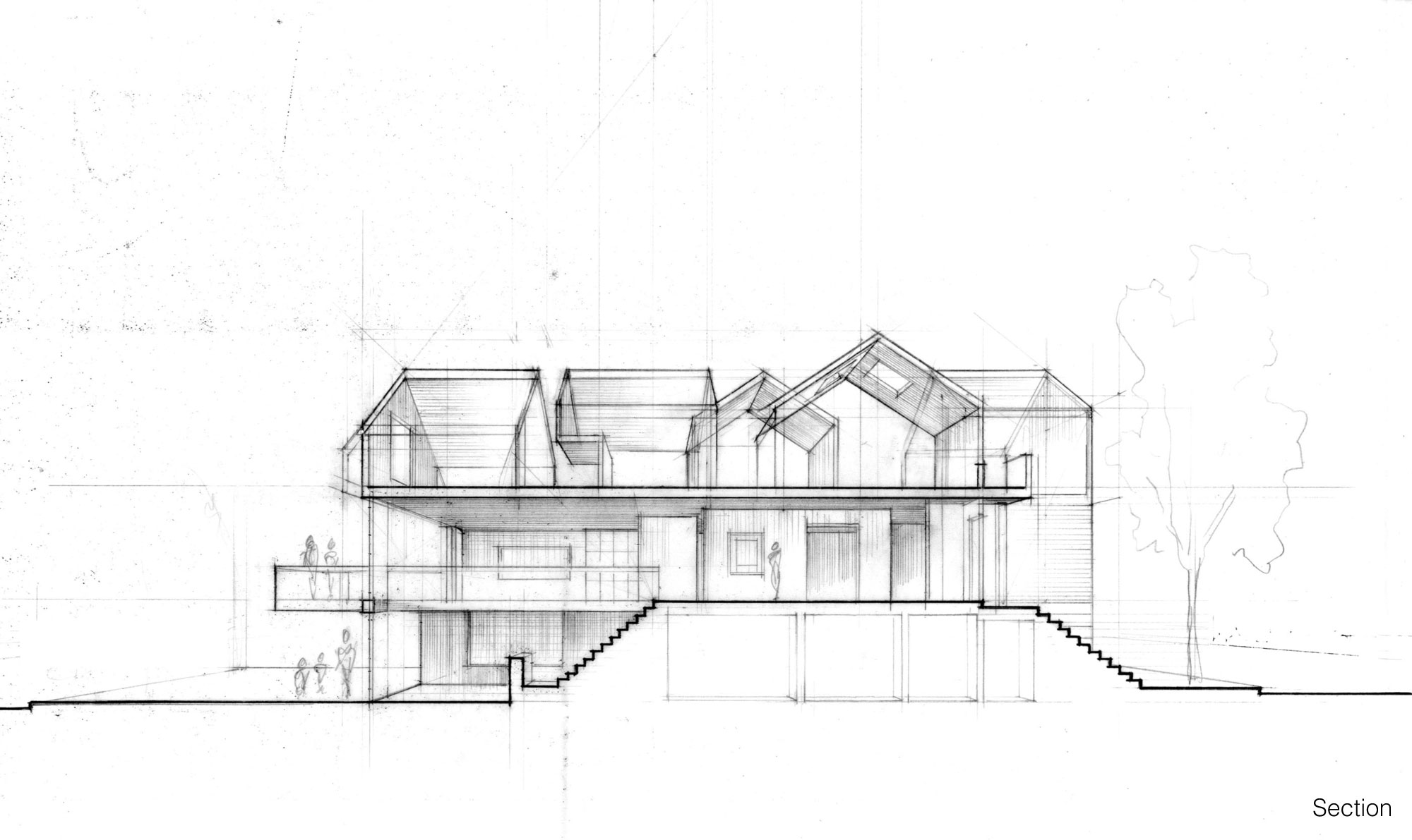 A Stunning House with Two Faces Made of Recycled Plastic and Massive Glass Walls in San Francisco by Kennerly Architecture & Planning (17)