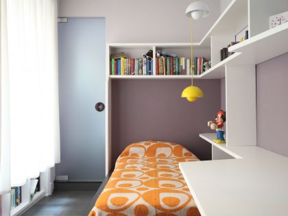 A Stunning Mezzanine Apartment with Unconventional and Spectacular Views in Turin, Italy by UdA (18)