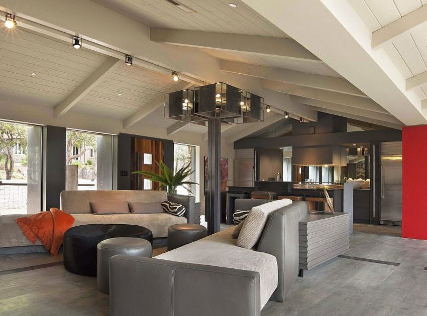 A Stunning Mid-Century Home with Beautiful and Contemporary Indoor-Outdoor in Pebble Beach by Conrad Design Group (15)