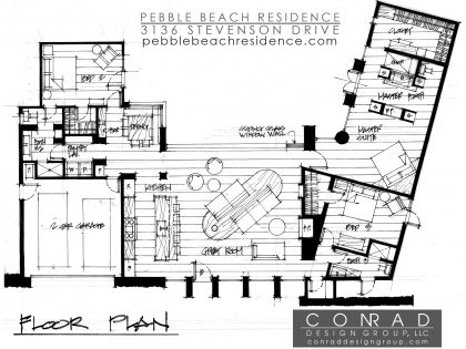 A Stunning Mid-Century Home with Beautiful and Contemporary Indoor-Outdoor in Pebble Beach by Conrad Design Group (32)