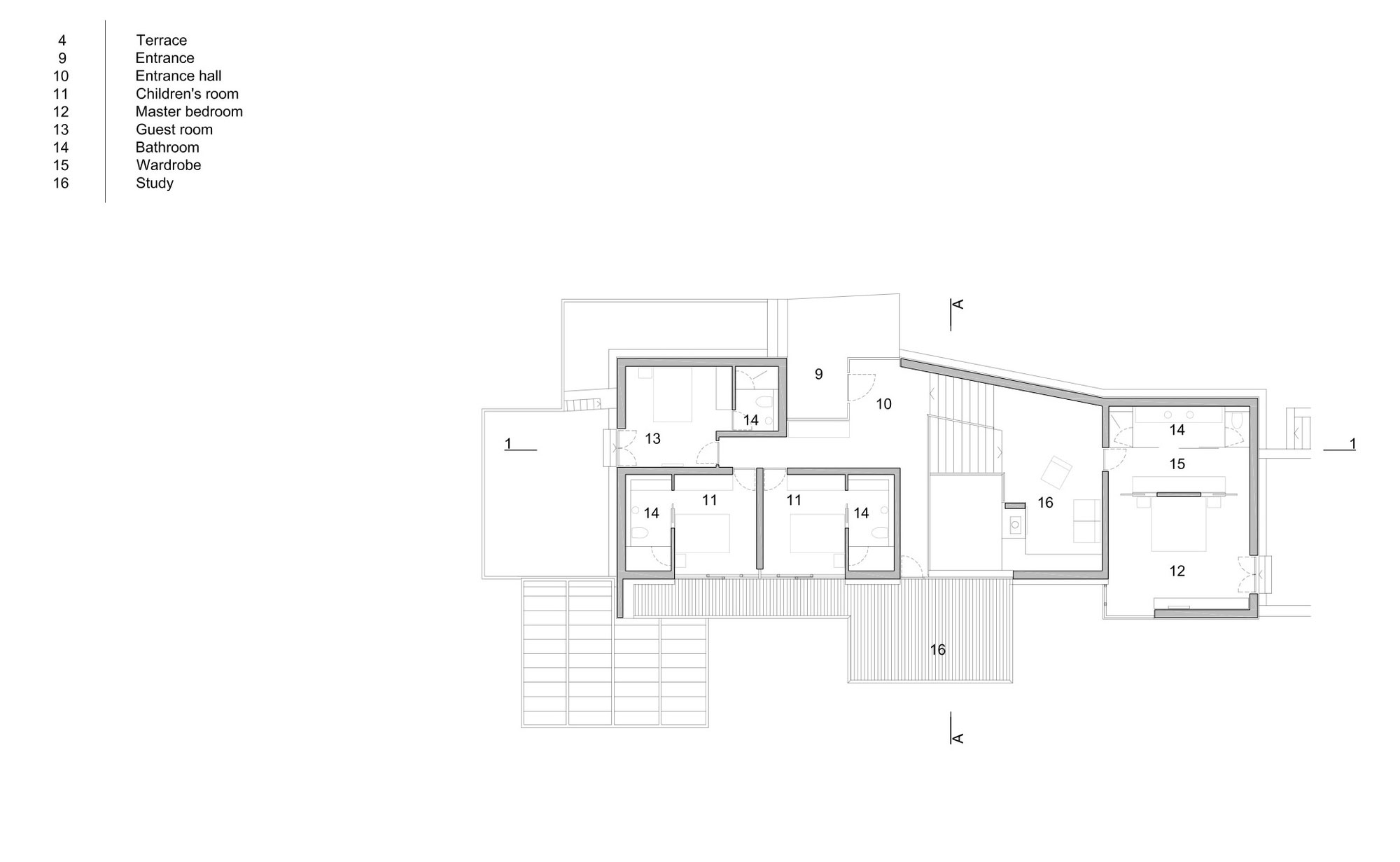 A Stunning Modern Waterfront House with Floor to Ceiling Windows in Lozica, Croatia by 3LHD (14)