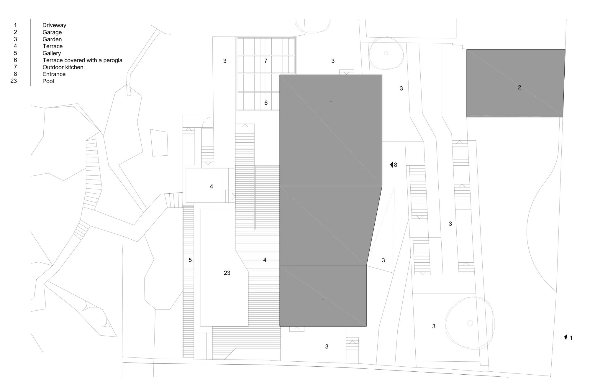 A Stunning Modern Waterfront House with Floor to Ceiling Windows in Lozica, Croatia by 3LHD (20)